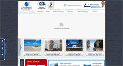 Desktop Screenshot of globaltravelogue.in